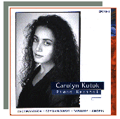 CD cover Carolyn Kotok Piano Recital